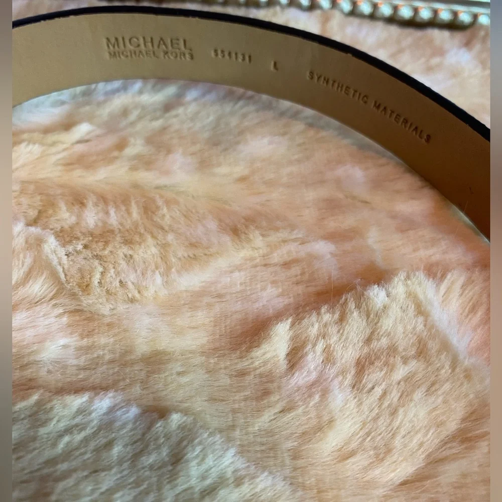 Michael Kors MK Fanny Pack Belt w/Pull Chain